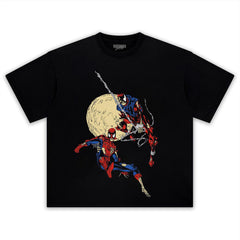 SPIDER MAN & SCARLET SPIDER TEE & LS & HOODIE
