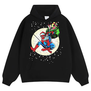 SPIDEY-CLAUS TEE & LS & HOODIE