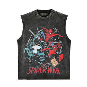 SPIDEY & PUNISHER TANK TOP & TEE & LONG SLEEVE & LAYERED LS & HOODIE