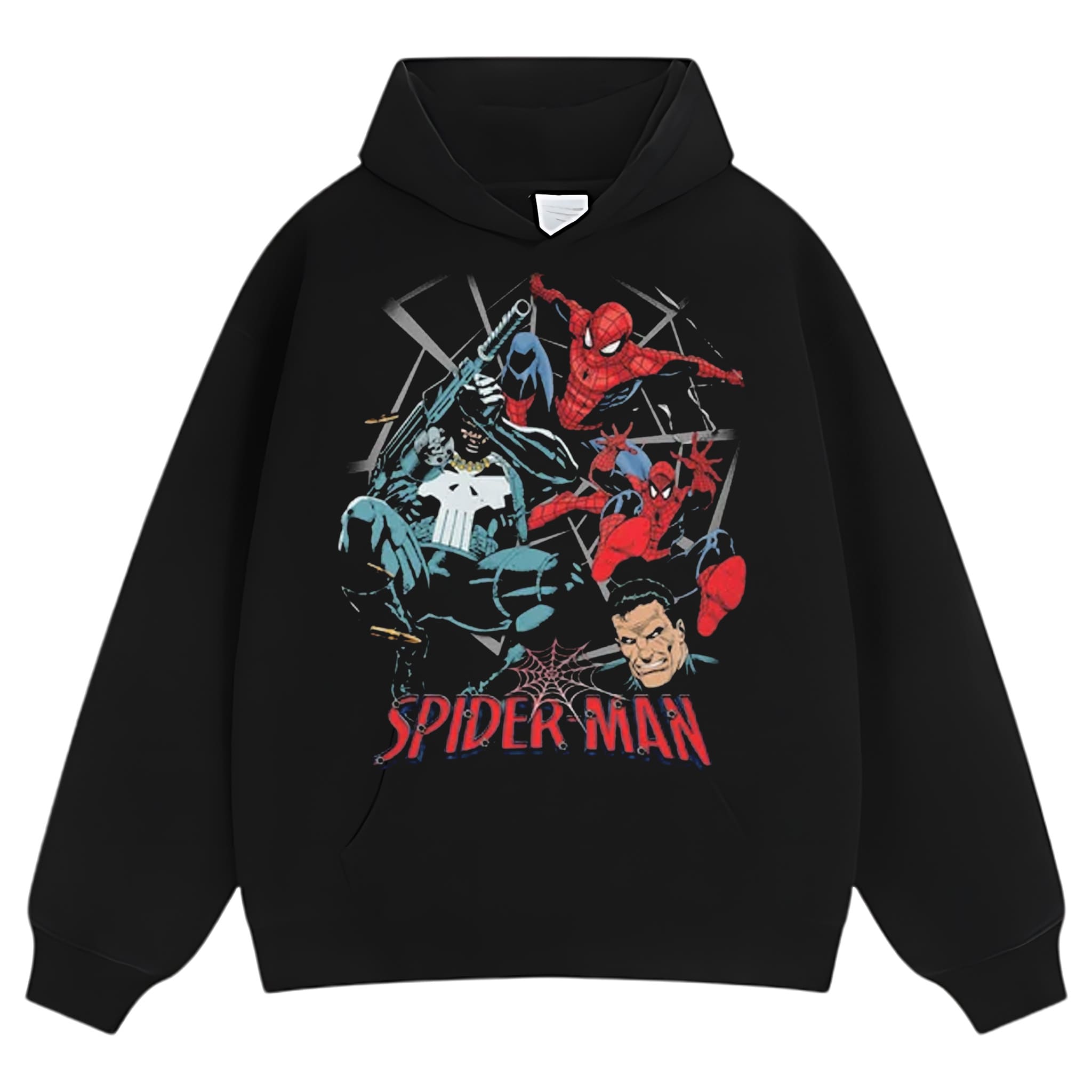 SPIDEY & PUNISHER TANK TOP & TEE & LONG SLEEVE & LAYERED LS & HOODIE