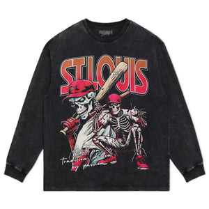 ST-LOUIS BASEBALL TEE & LS & HOODIE