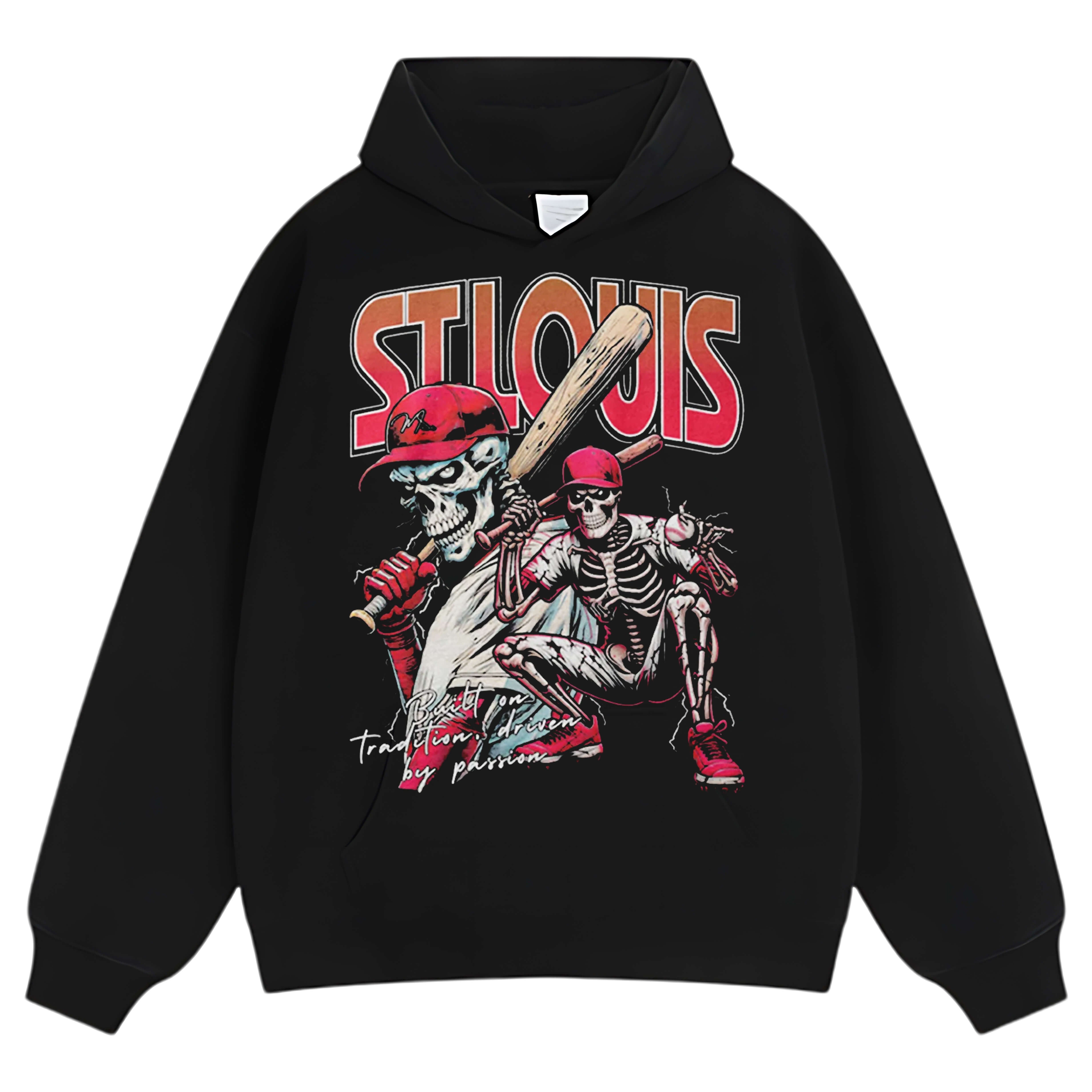 ST-LOUIS BASEBALL TEE & LS & HOODIE