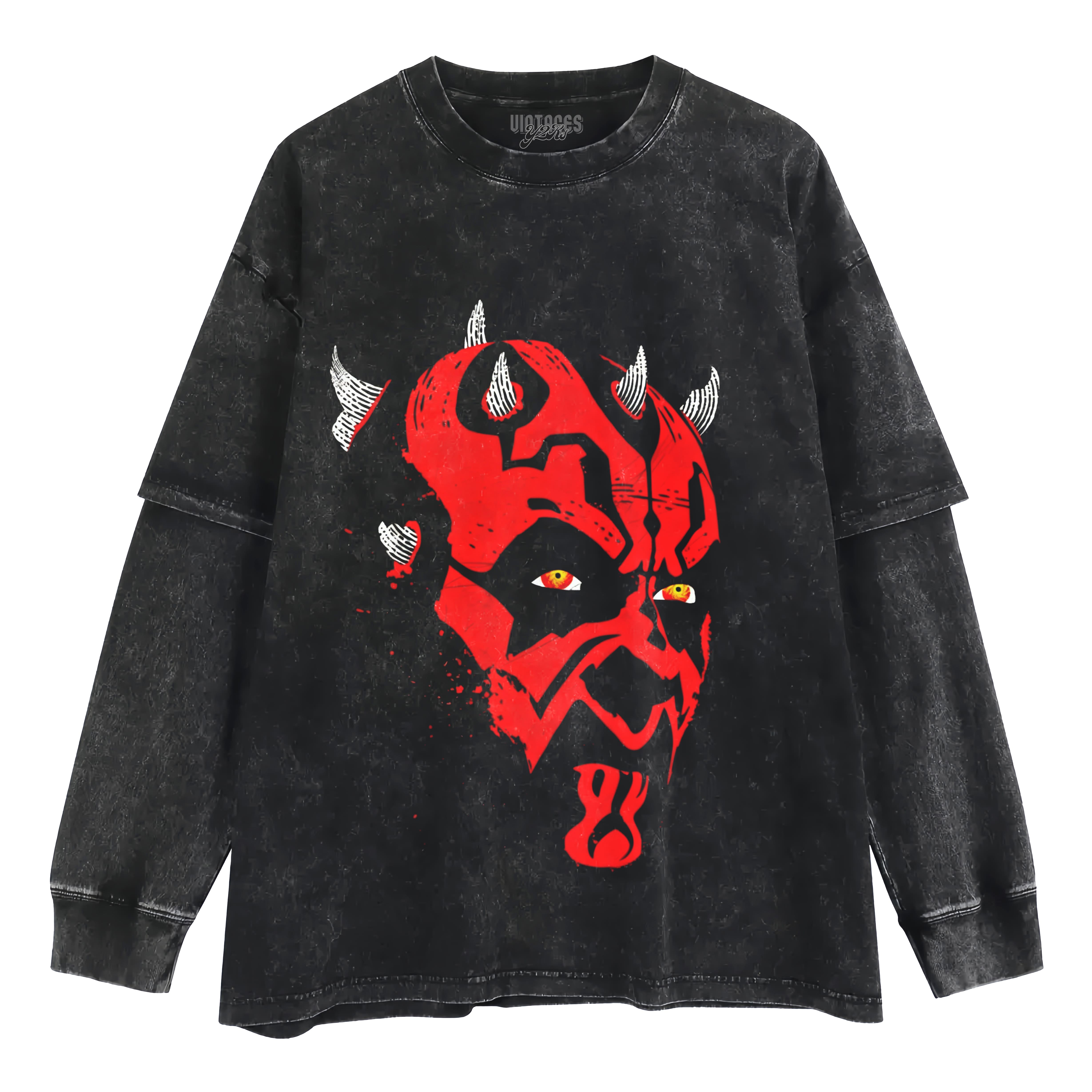 STAR WARS - DARTH MAUL PORTRAIT TANK TOP & TEE & LONG SLEEVE & LAYERED LS & HOODIE