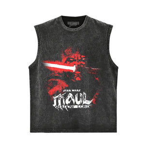 STAR WARS - DARTH MAUL V3 TANK TOP & TEE & LONG SLEEVE & LAYERED LS & HOODIE