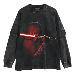 STAR WARS - DARTH MAUL V5 TANK TOP & TEE & LONG SLEEVE & LAYERED LS & HOODIE