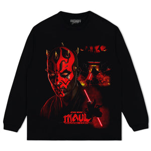 STAR WARS - DARTH MAUL V6 TANK TOP & TEE & LONG SLEEVE & LAYERED LS & HOODIE