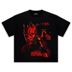 STAR WARS - DARTH MAUL V6 TANK TOP & TEE & LONG SLEEVE & LAYERED LS & HOODIE