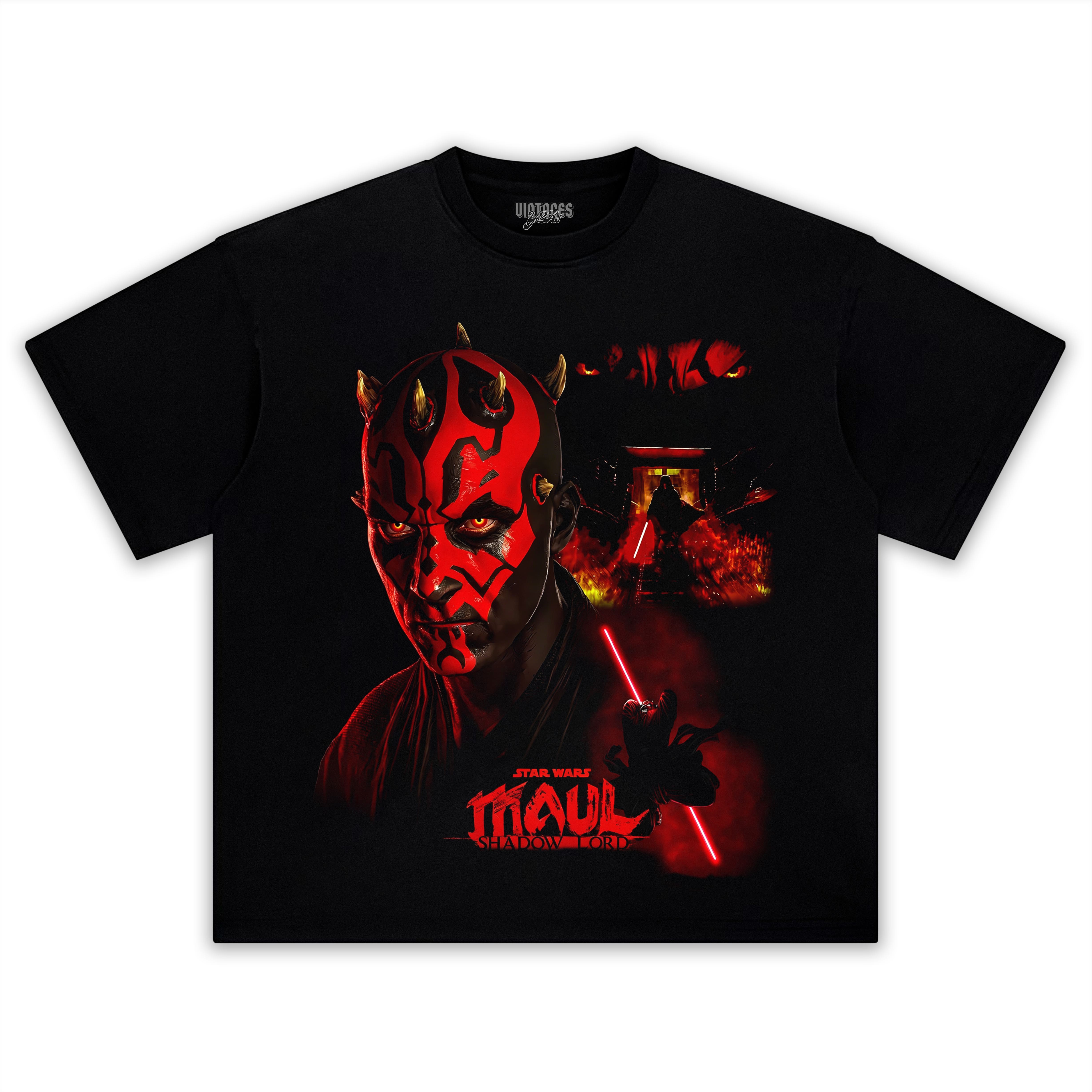 STAR WARS - DARTH MAUL V6 TANK TOP & TEE & LONG SLEEVE & LAYERED LS & HOODIE