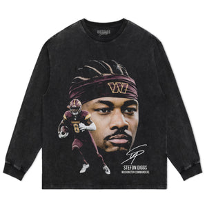 STEFON DIGGS - COMMANDERS TANK TOP & TEE & LONG SLEEVE & LAYERED LS & HOODIE