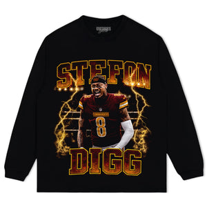 STEFON DIGGS - COMMANDERS V2 TANK TOP & TEE & LONG SLEEVE & LAYERED LS & HOODIE