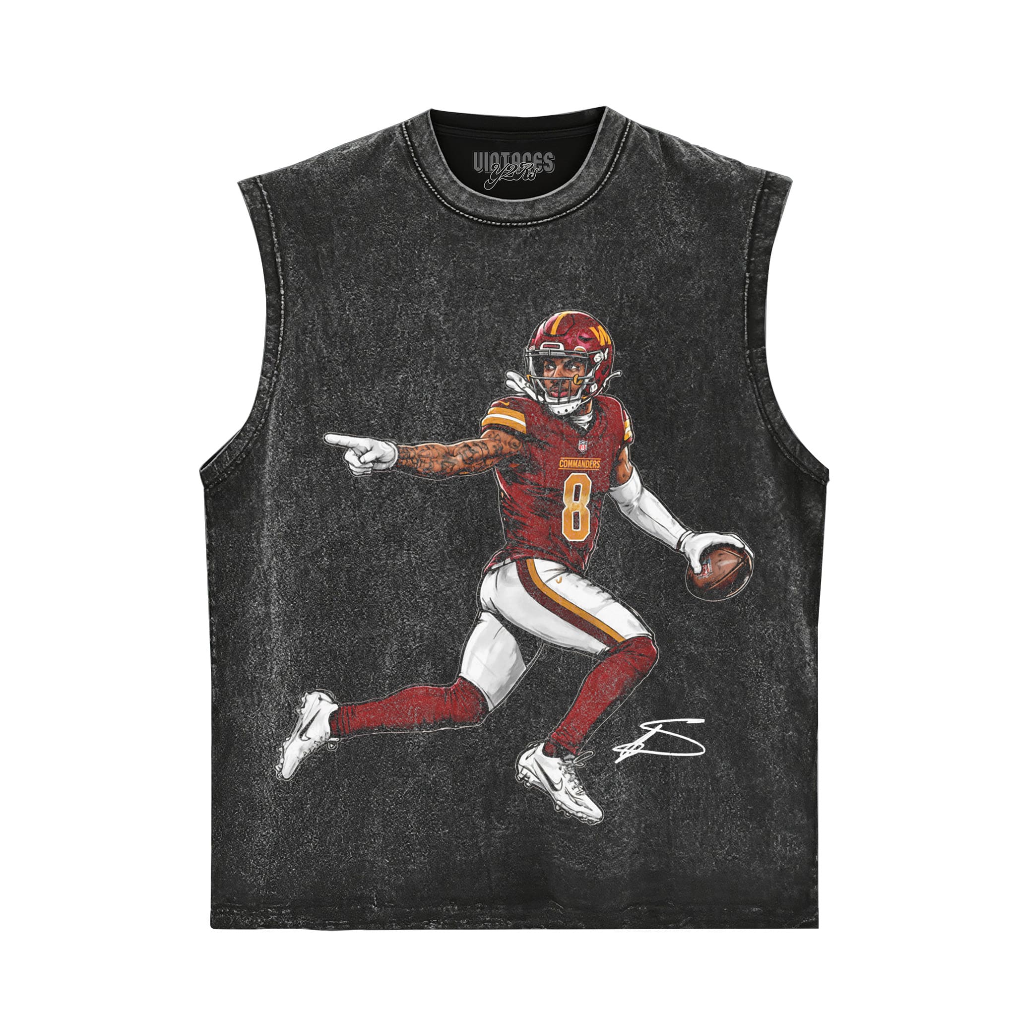 STEFON DIGGS - COMMANDERS V3 TANK TOP & TEE & LONG SLEEVE & LAYERED LS & HOODIE