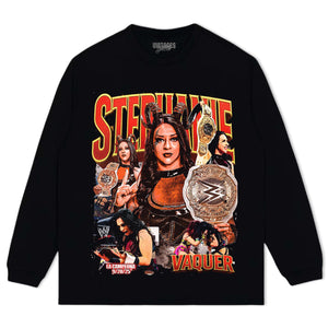 STEPHANIE VAQUER & WOMEN'S WORLD CHAMPION TEE & LS & HOODIE