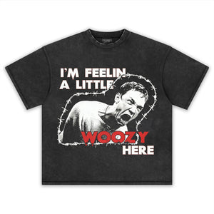 STU MACHER - I'M FEELIN A LITTLE WOOZY HERE - MATTHEW LILLARD TEE & LS & HOODIE
