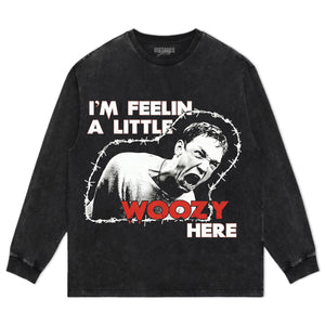 STU MACHER - I'M FEELIN A LITTLE WOOZY HERE - MATTHEW LILLARD TEE & LS & HOODIE