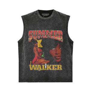 SUMMER WALKER - VINTAGE V3 TANK TOP & TEE & LONG SLEEVE & LAYERED LS & HOODIE