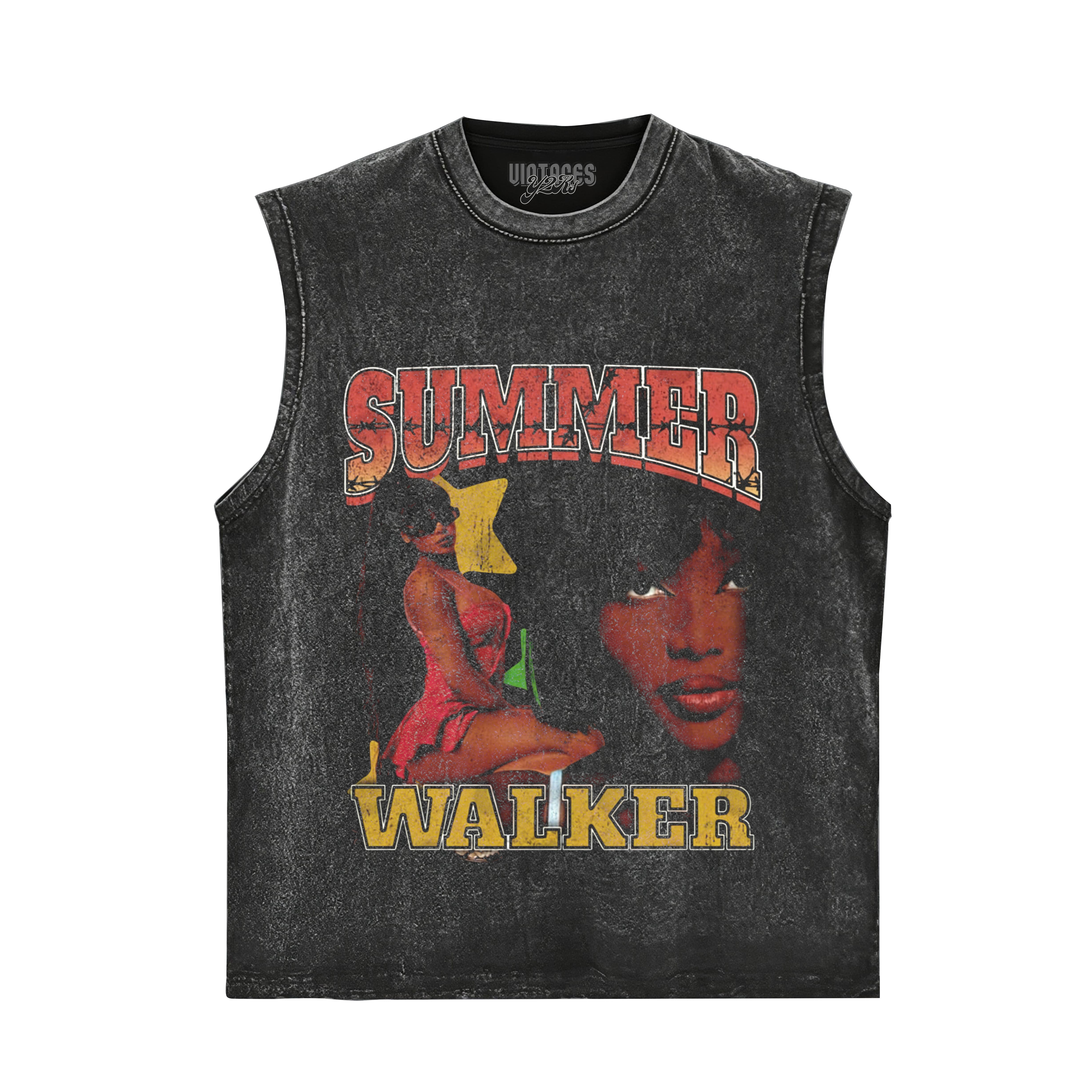SUMMER WALKER - VINTAGE V3 TANK TOP & TEE & LONG SLEEVE & LAYERED LS & HOODIE