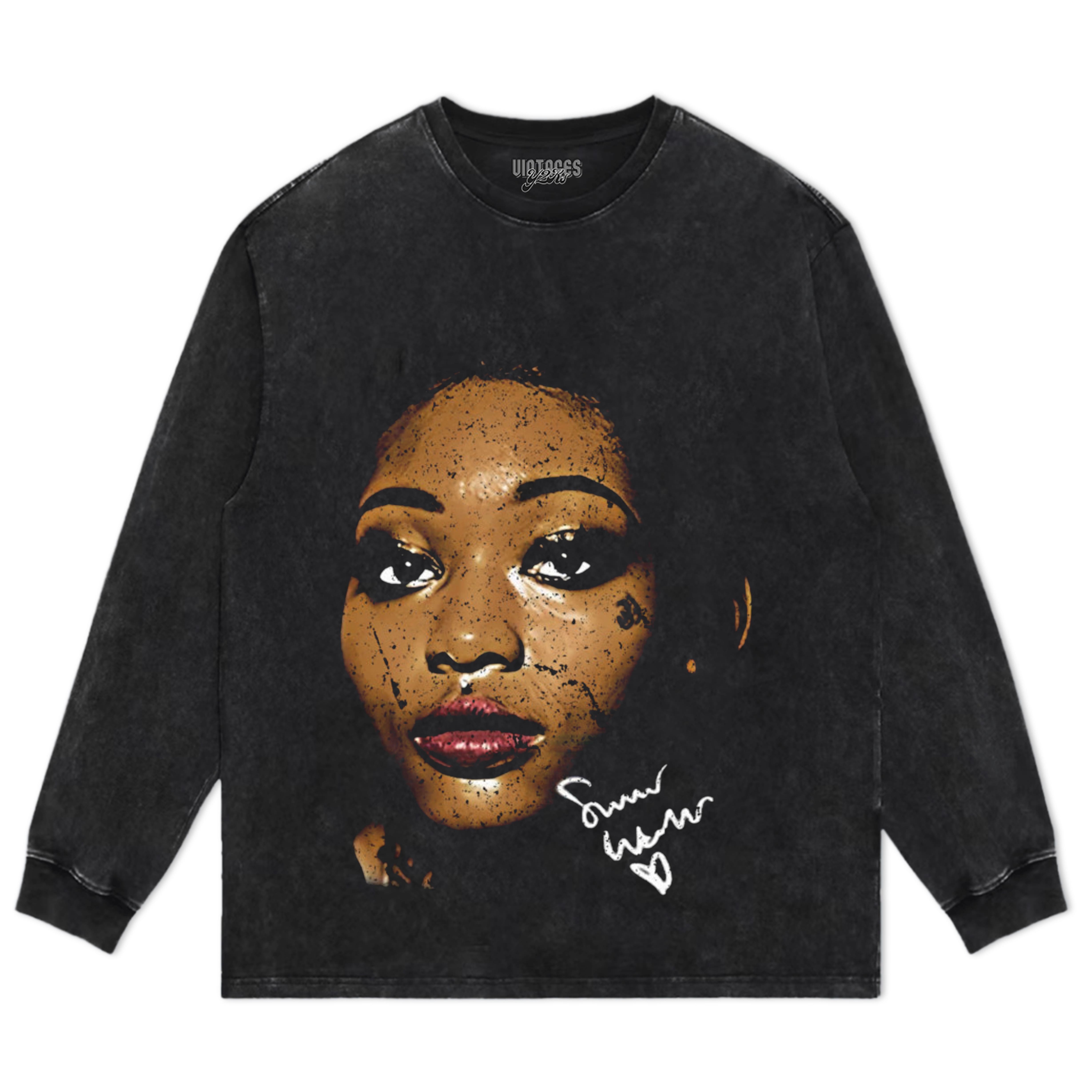 SUMMER WALKER BIG FACE TANK TOP & TEE & LONG SLEEVE & LAYERED LS & HOODIE