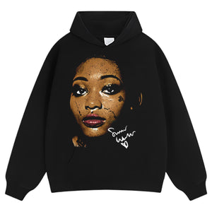 SUMMER WALKER BIG FACE TANK TOP & TEE & LONG SLEEVE & LAYERED LS & HOODIE