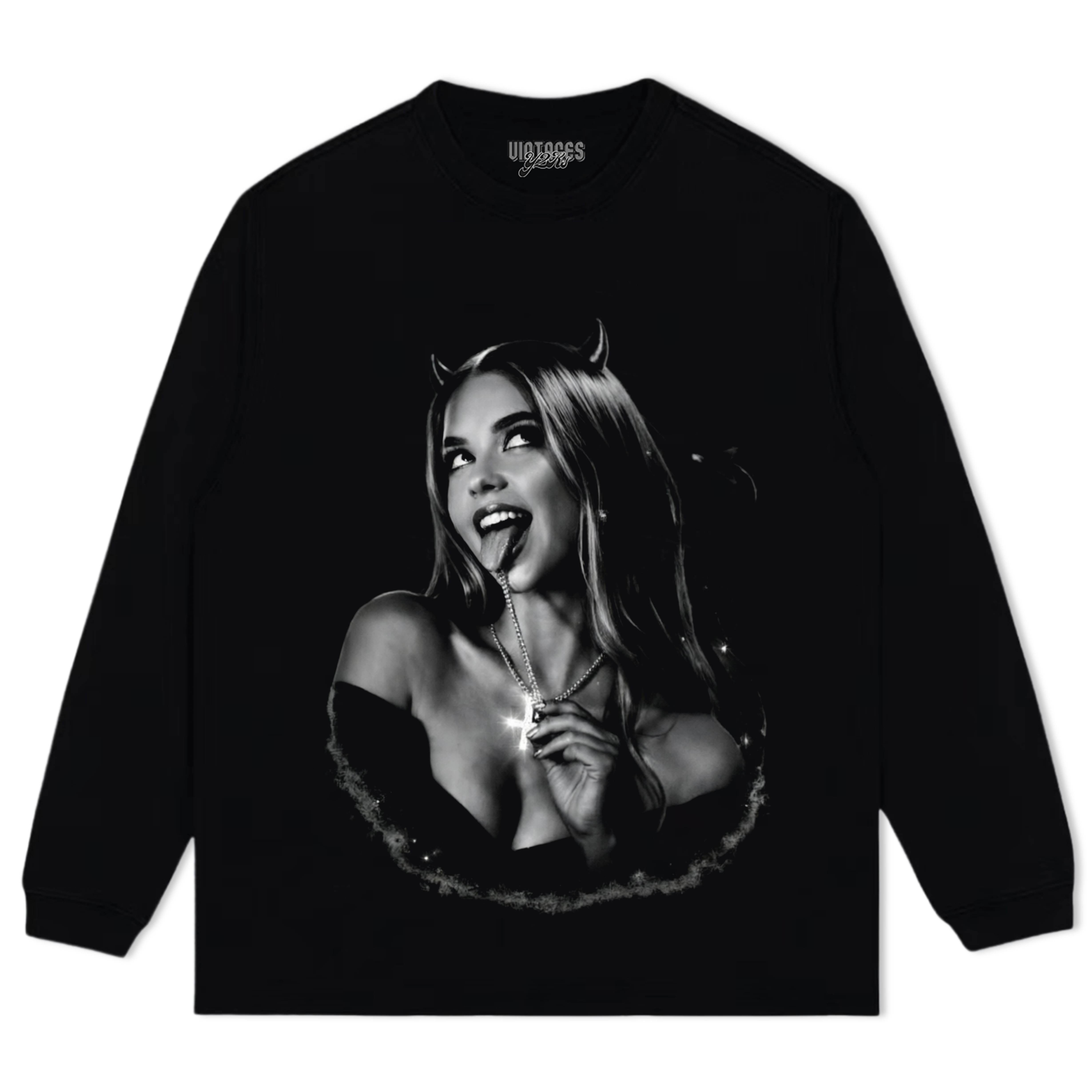 SYDNEY SWEENEY DEVIL TANK TOP & TEE & LONG SLEEVE & LAYERED LS & HOODIE