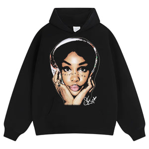 SZA BIG FACE TEE & LS & HOODIE