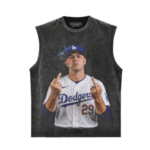 TARIK SKUBAL MIDDLE FINGER TANK TOP & TEE & LONG SLEEVE & LAYERED LS & HOODIE