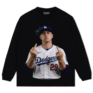 TARIK SKUBAL MIDDLE FINGER TANK TOP & TEE & LONG SLEEVE & LAYERED LS & HOODIE