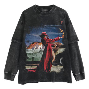 TEYANA TAYLOR - FIRE GIRL TANK TOP & TEE & LONG SLEEVE & LAYERED LS & HOODIE