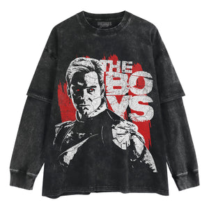 THE BOYS - HOMELANDER TANK TOP & TEE & LONG SLEEVE & LAYERED LS & HOODIE