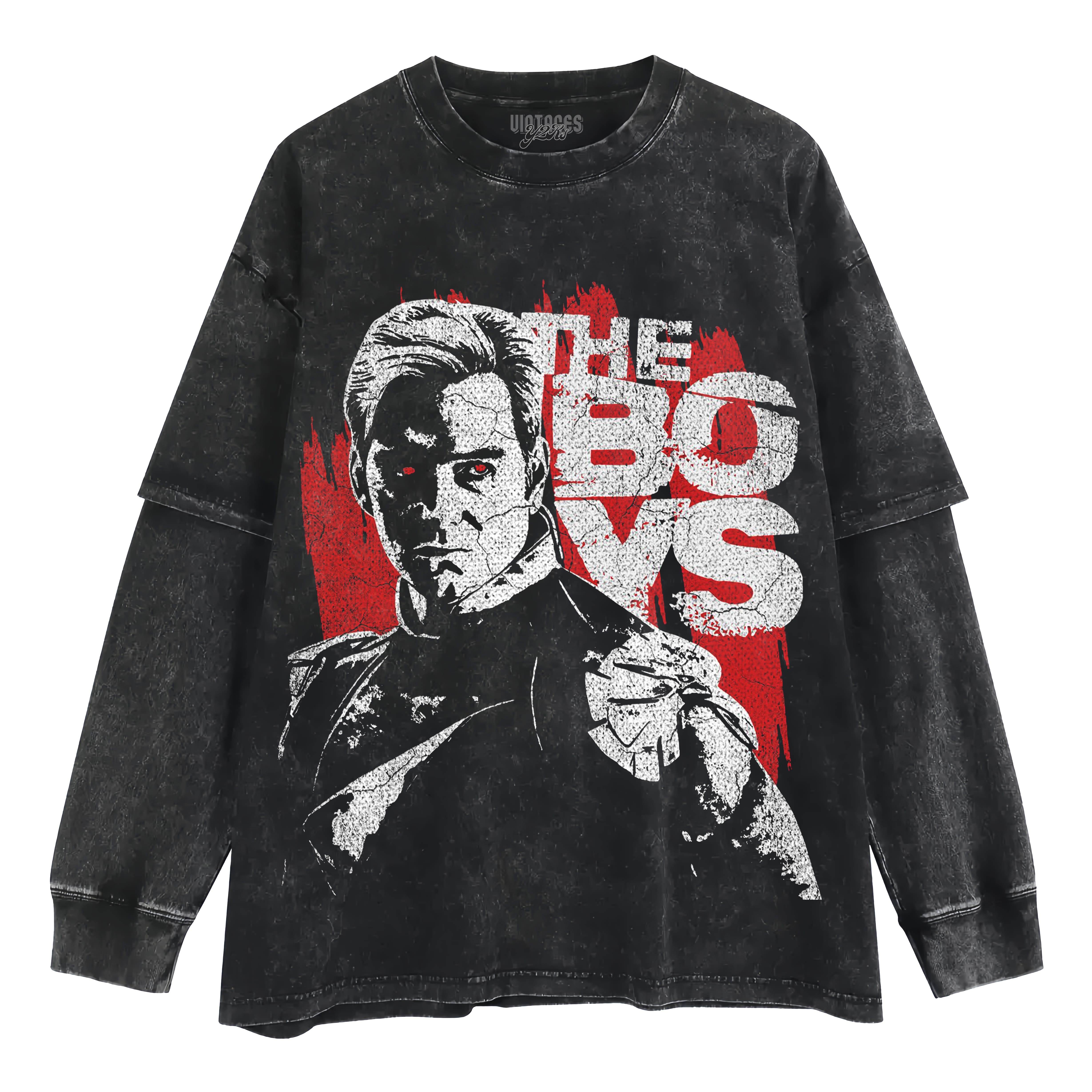 THE BOYS - HOMELANDER TANK TOP & TEE & LONG SLEEVE & LAYERED LS & HOODIE