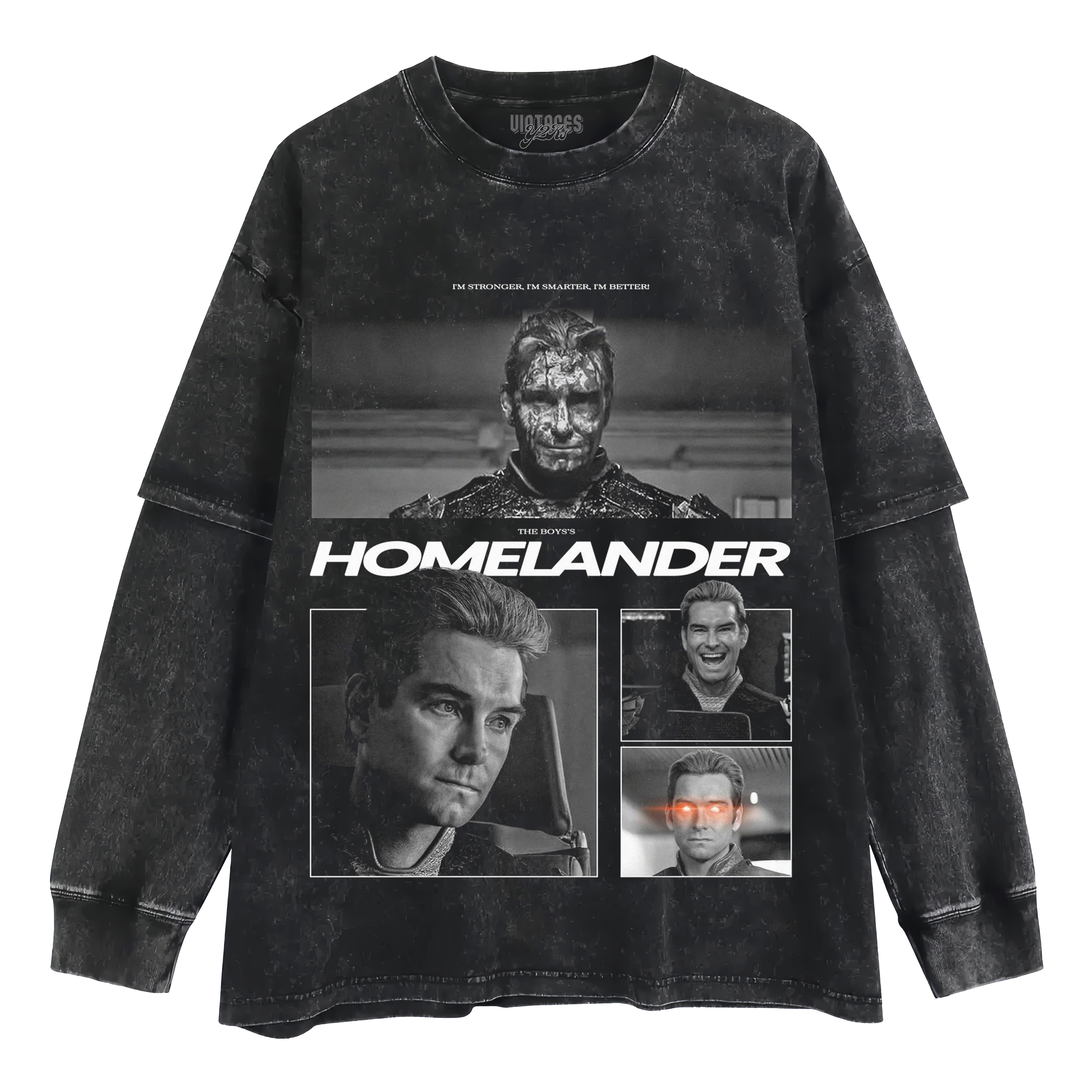 THE BOYS - HOMELANDER V2 TANK TOP & TEE & LONG SLEEVE & LAYERED LS & HOODIE