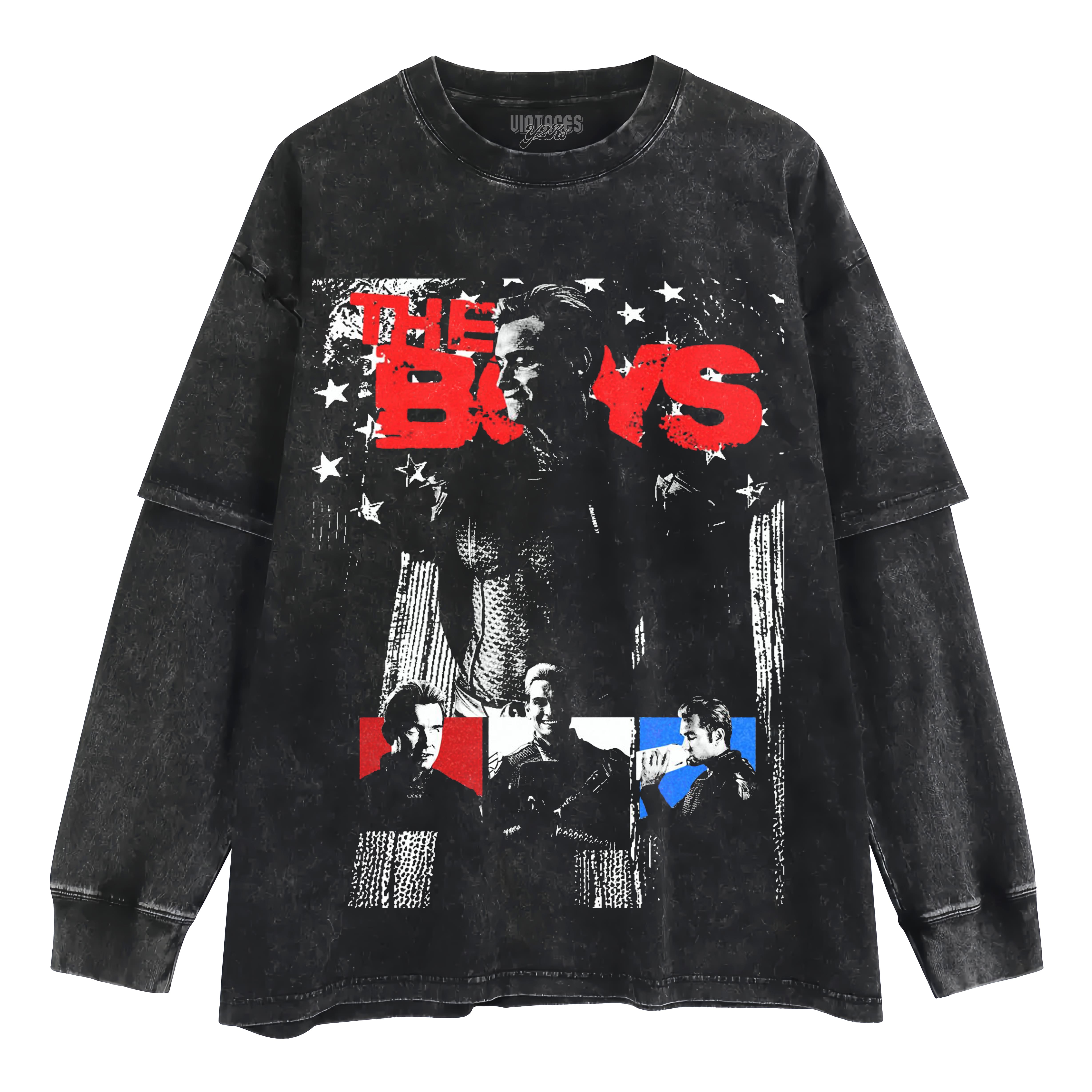 THE BOYS - HOMELANDER V3 TANK TOP & TEE & LONG SLEEVE & LAYERED LS & HOODIE