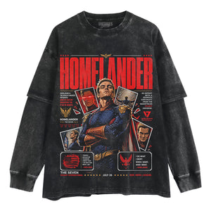 THE BOYS - HOMELANDER V4 TANK TOP & TEE & LONG SLEEVE & LAYERED LS & HOODIE