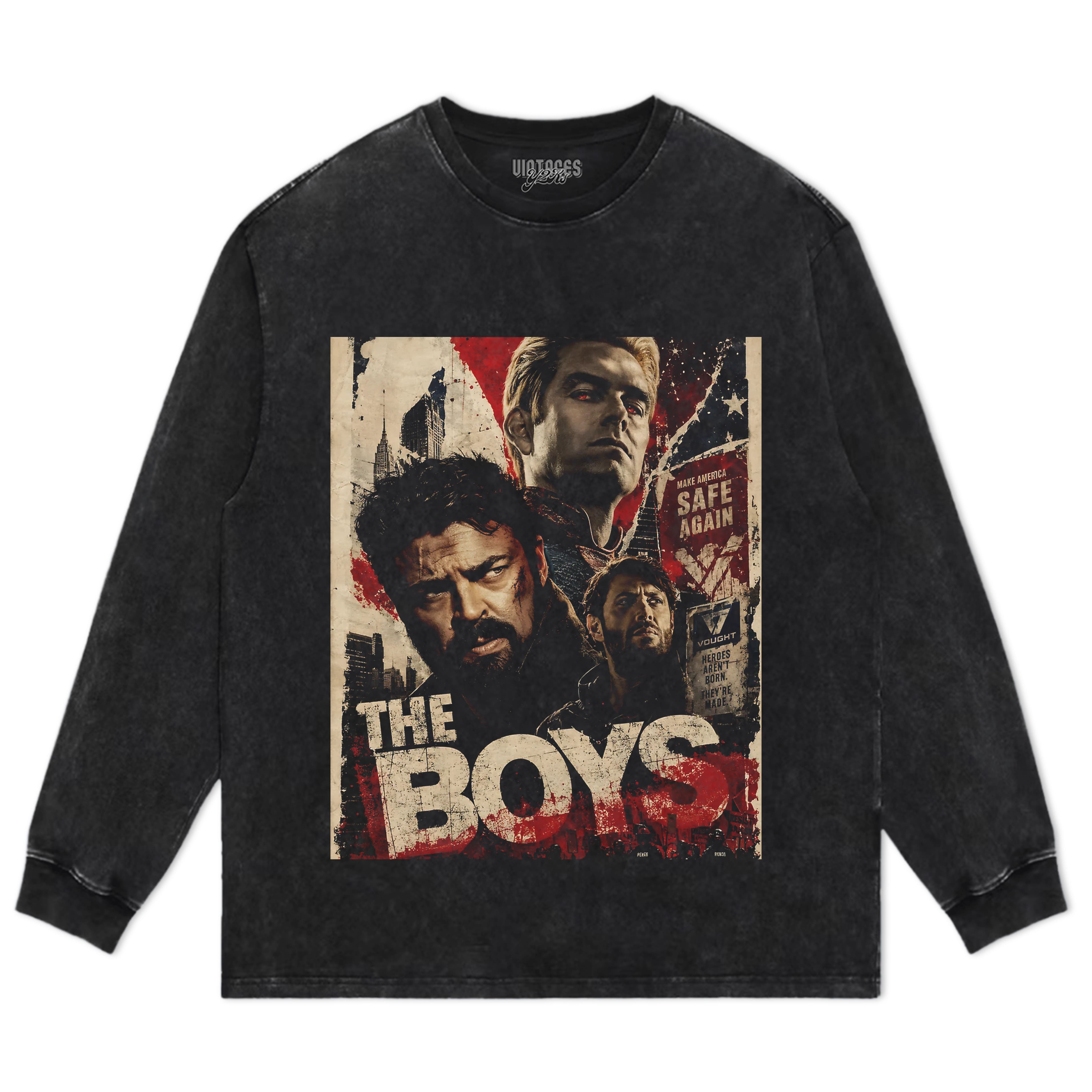 THE BOYS! V8 TANK TOP & TEE & LONG SLEEVE & LAYERED LS & HOODIE
