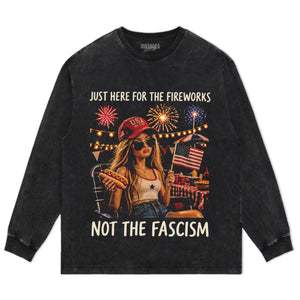 THE FIREWORKS FUNNY 4TH OF JULY - BARBIE DOLL MEME TANK TOP & TEE & LONG SLEEVE & LAYERED LS & HOODIE