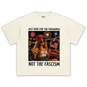 THE FIREWORKS FUNNY 4TH OF JULY - BARBIE DOLL MEME TANK TOP & TEE & LONG SLEEVE & LAYERED LS & HOODIE