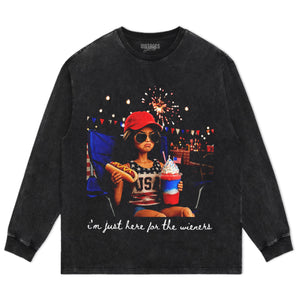 THE FIREWORKS FUNNY 4TH OF JULY - BARBIE DOLL MEME V2 TANK TOP & TEE & LONG SLEEVE & LAYERED LS & HOODIE