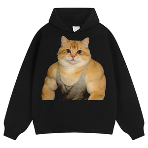 THE FITNESS CAT V2 TANK TOP & TEE & LONG SLEEVE & LAYERED LS & HOODIE