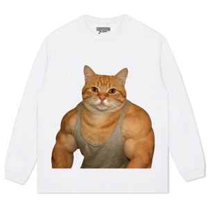 THE FITNESS CAT V4 TANK TOP & TEE & LONG SLEEVE & LAYERED LS & HOODIE