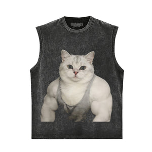 THE FITNESS CAT V5 TANK TOP & TEE & LONG SLEEVE & LAYERED LS & HOODIE