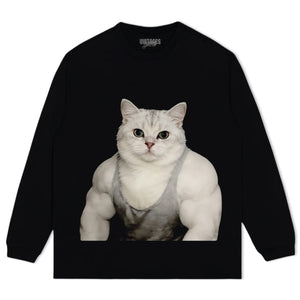 THE FITNESS CAT V5 TANK TOP & TEE & LONG SLEEVE & LAYERED LS & HOODIE