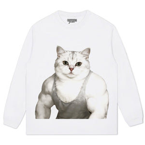 THE FITNESS CAT V5 TANK TOP & TEE & LONG SLEEVE & LAYERED LS & HOODIE