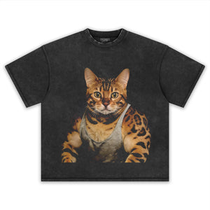 THE FITNESS CAT V8 TANK TOP & TEE & LONG SLEEVE & LAYERED LS & HOODIE