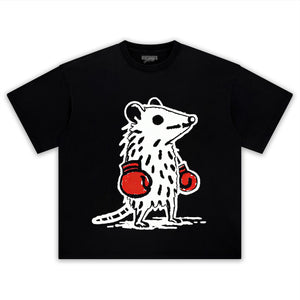 THE MOUSE BOXER TANK TOP & TEE & LONG SLEEVE & LAYERED LS & HOODIE