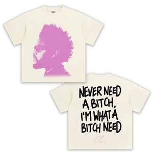THE WEEKND - PINK HALFTONE V2 TEE