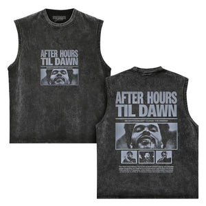 THE WEEKND - THE WEEKND - AFTER HOURS TIL DAWN POSTER TANK TOP & TEE
