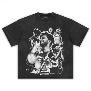 THE WEEKND VINTAGE TEE & LS & HOODIE