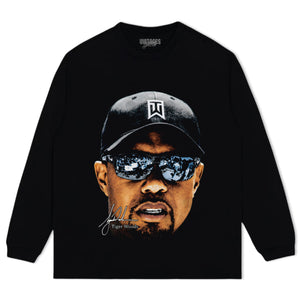 TIGER WOODS BIG FACE TANK TOP & TEE & LONG SLEEVE & LAYERED LS & HOODIE