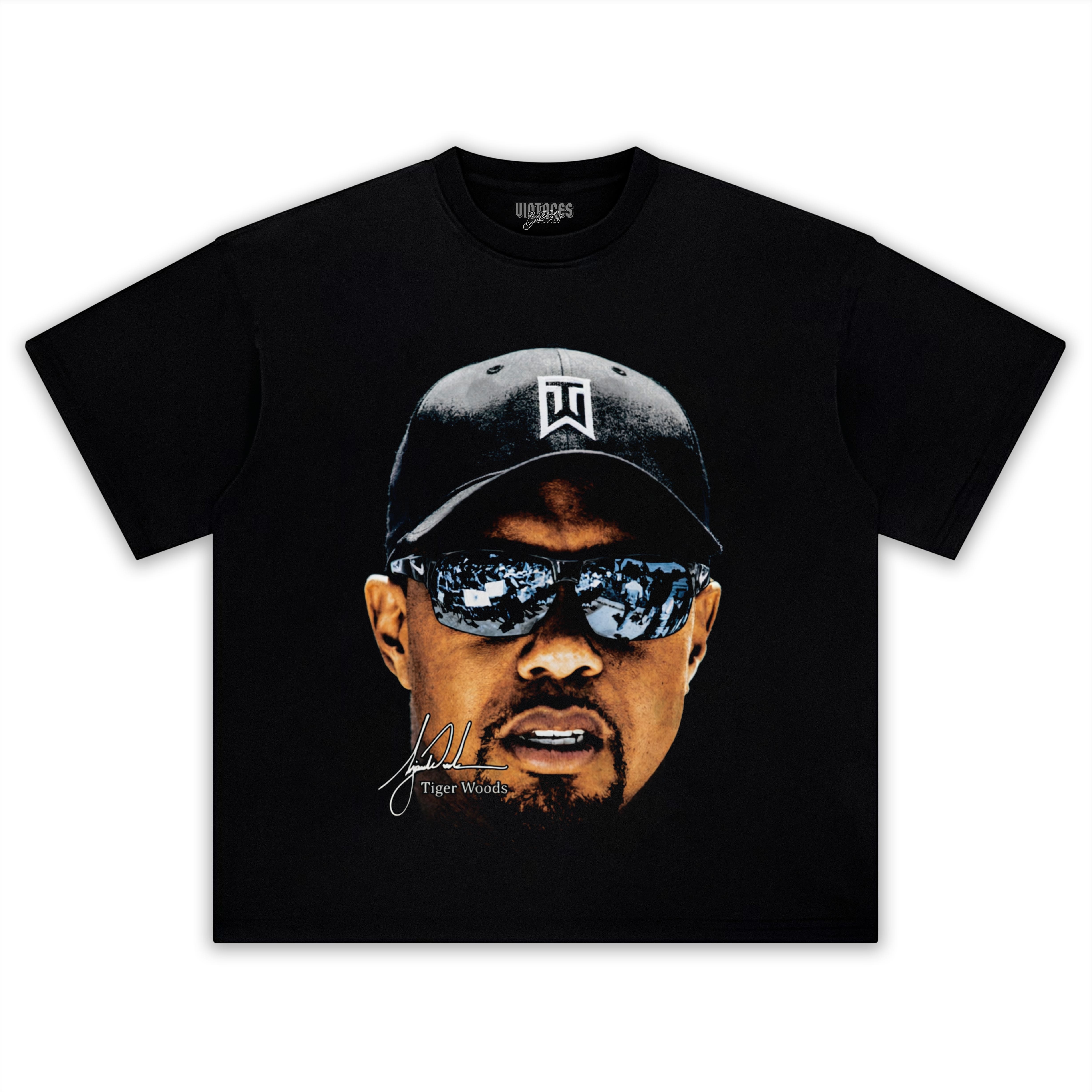 TIGER WOODS BIG FACE TANK TOP & TEE & LONG SLEEVE & LAYERED LS & HOODIE