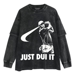 TIGER WOODS JUST D.U.T IT TANK TOP & TEE & LONG SLEEVE & LAYERED LS & HOODIE