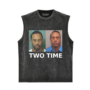 TIGER WOODS MUGSHOT TWO TIME TANK TOP & TEE & LONG SLEEVE & LAYERED LS & HOODIE